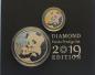 Preview: China 10 Yuan & 100 Yuan 2019 Panda - 8 Gramm Feingold & 30 Gramm Feinsilber - Diamond Prestige Set