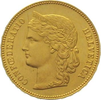 20 Franken 1896 B - Helvetia