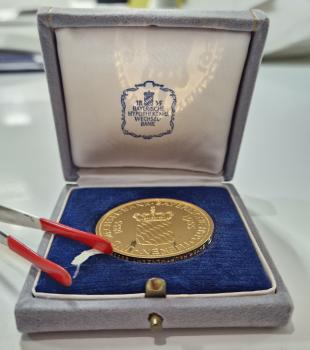 1955 Goldmedaille auf die Bayrische Hypotheken & Wechselbank