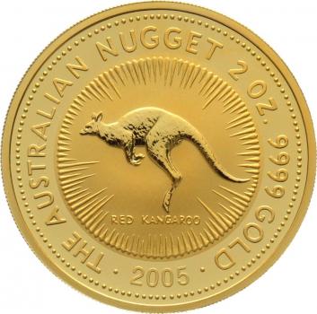 Australien 200 $ 2005 Känguru - 2 Unzen Feingold