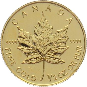 Kanada 20 $ 1995 Maple Leaf - 1/2 Unze Feingold