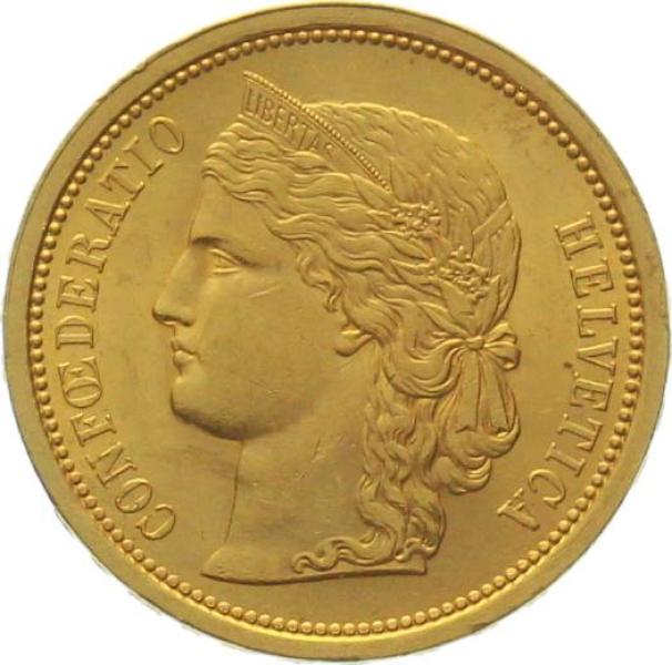 20 Franken 1886 B - Helvetia