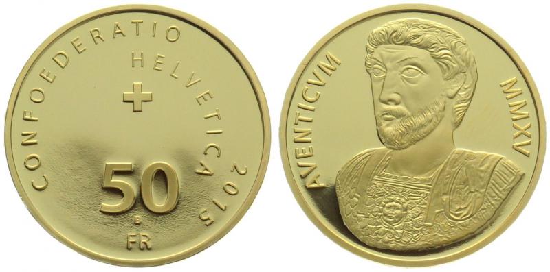 50 Franken 2015 200 Jahre Aventicum