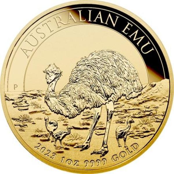 Australien 100 $ 2023 Emu - 1 Unze Feingold