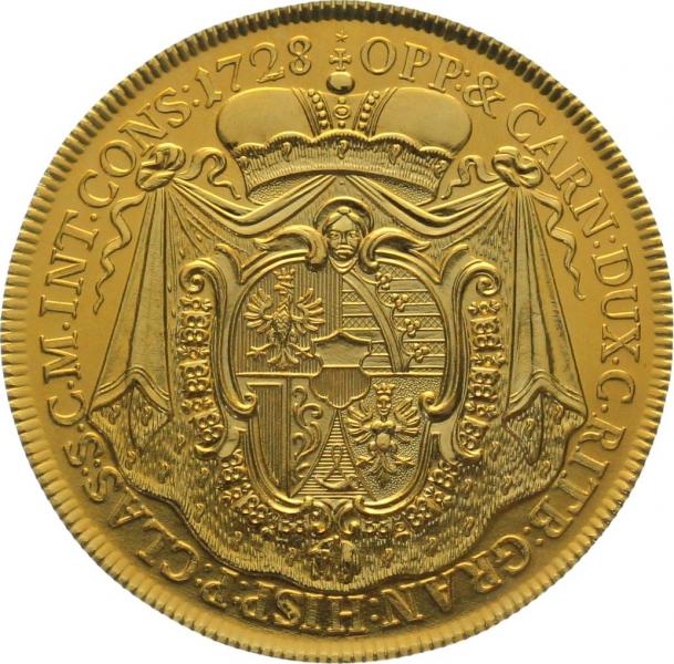 Liechtenstein 10 Dukaten 1728 - Josef Johann Adam 1721-1732