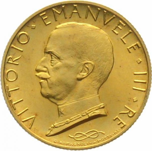 Italien 100 Lire 1932 X - Vittorio Emanuele III.