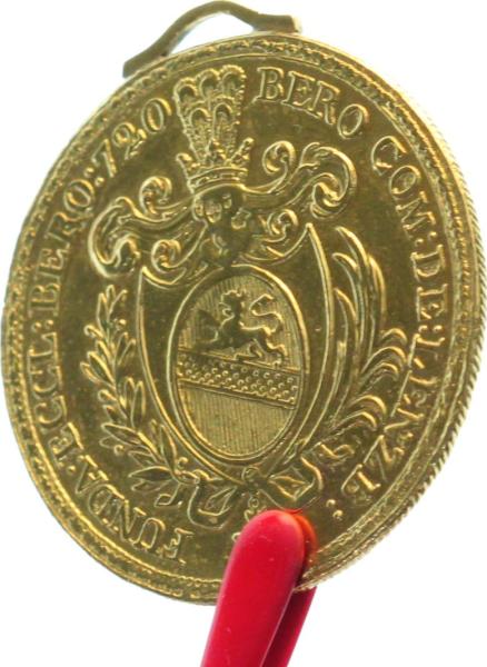 1720 Beromünster Michaelsgulden Goldabschlag