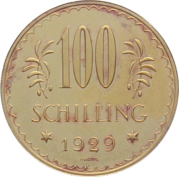 Österreich 100 Schilling 1929