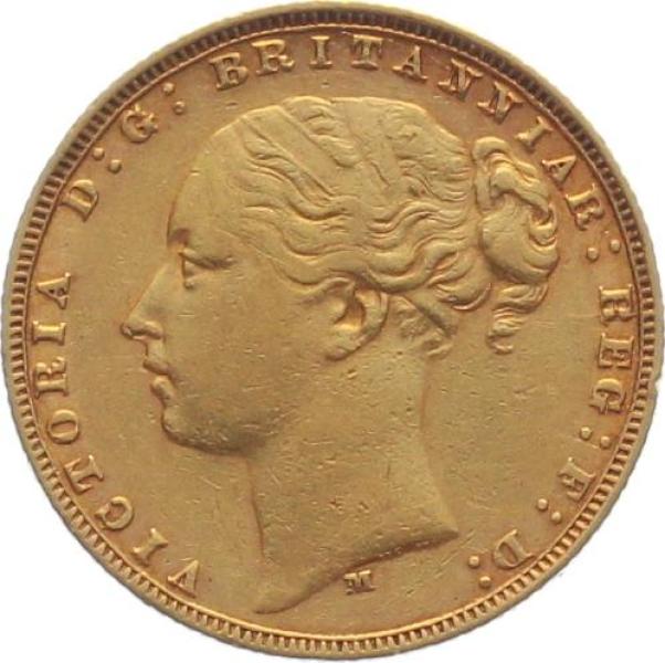 Grossbritannien Sovereign 1877 M - Viktoria