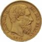 Preview: Belgien 20 Francs 1871 - Leopold II.