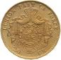Preview: Belgien 20 Francs 1882 Leopold II.