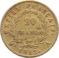 Preview: Frankreich 20 Francs 1813 A - Napoleon Empereur