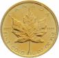 Preview: Kanada 5 $ 1985 Maple Leaf - 1/10 Unze Feingold