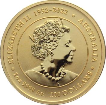 Preview: Australien 100 $ 2024 - Jahr des Drachen - 1 Unze Feingold