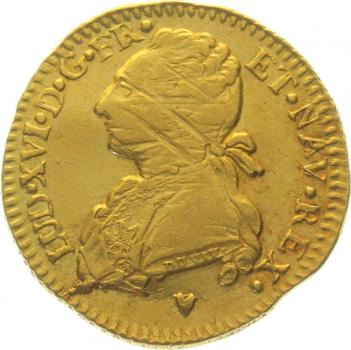 Frankreich 1 Louis D'or 1775 & (rar)  Louis XVI. 1774-1793