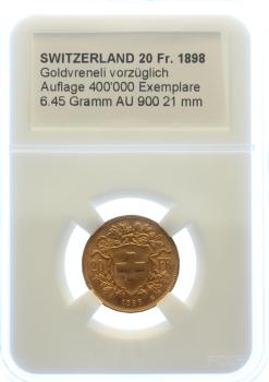 20 Franken Goldvreneli