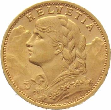 20 Franken 1904 B - Vreneli RAR