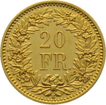 20 Franken 1871 B Wappen