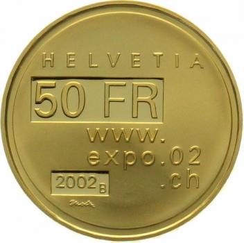 50 Franken 2002 Expo 02