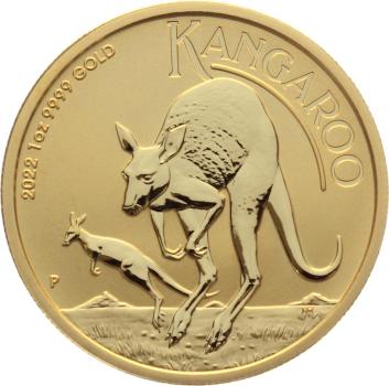 Australien 100 $ 2022 Känguru - 1 Unze Feingold