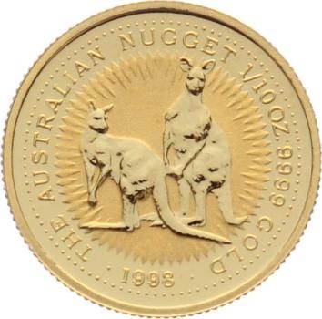 Australien 15 $ 1998 Känguru - 1/10 Unze Feingold