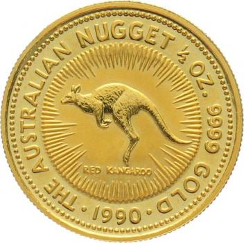 Australien 50 $ 1990 Känguru - 1/2 Unze Feingold