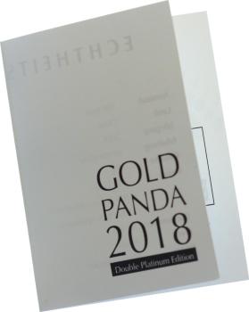 China 500 Yuan 2018 Panda - 30 Gramm Feingold - Double Platinum Edition