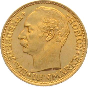 Dänemark 20 Kroner 1908 - Frederik VIII.