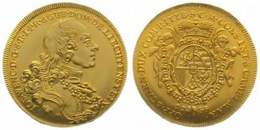 Liechtenstein 1 Dukat 1758 - Josef Wenzel 1748-1772