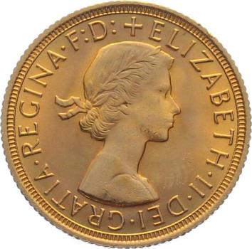 Grossbritannien Sovereign 1967 - Elisabeth II.