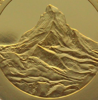 Schweiz 1 Unze 2014 Gold Matterhorn - 1 Unze Feingold