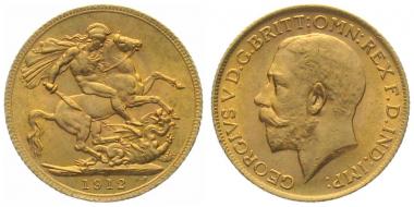 Grossbritannien Sovereign 1912 - George V.