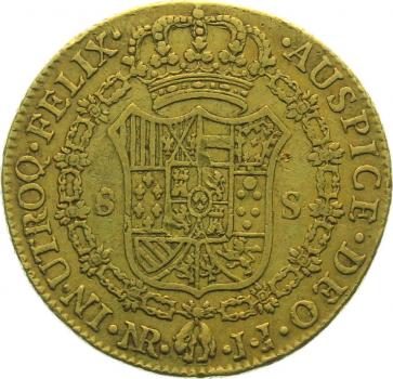 Kolumbien 8 Escudos 1797 JJ - Carol IIII.