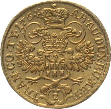 Österreich / Ungarn 2 Ducat 1764 - Maria Theresia, Haus Habsburg