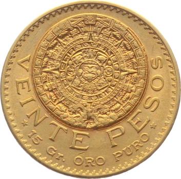 Mexiko 20 Pesos 1918