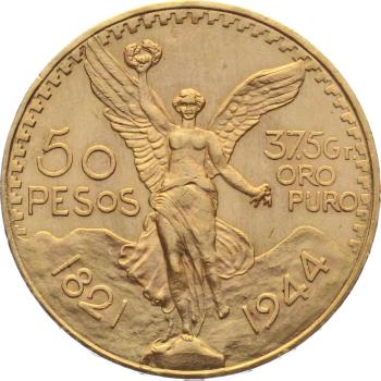 Mexiko 50 Pesos 1944 - 37.5 Gramm Feingold