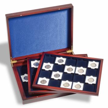 Münzenetui Carrée "Trio de Luxe" für 3 x 20 quadratische Münzenkapseln