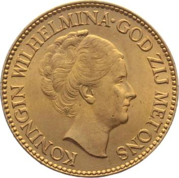 Niederlande 10 Gulden 1932 - Wilhelmina