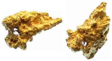 Gold Nugget 2.21 Gramm, 15 mm