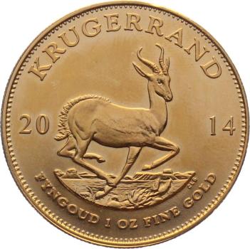 Südafrika 1 Krügerrand 2014 - 1 Unze Feingold