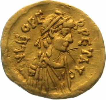 Tremissis des Leo I. 462-466 n.Chr.