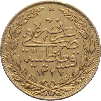 Türkei 100 Kurush AH1327 - Muhammad V.