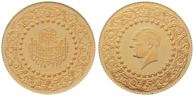 Türkei 100 Kurush 1971 - Monnaie de Luxe