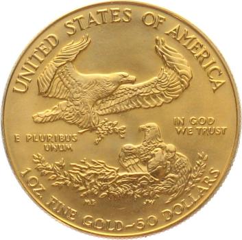 USA 50 $ 1988 Golden Eagle - 1 Unze Feingold
