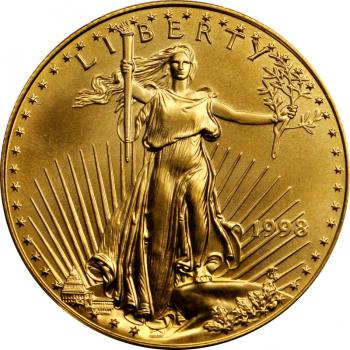 USA 50 $ 1998 Golden Eagle - 1 Unze Feingold