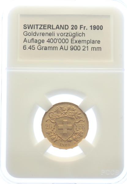 20 Franken Goldvreneli