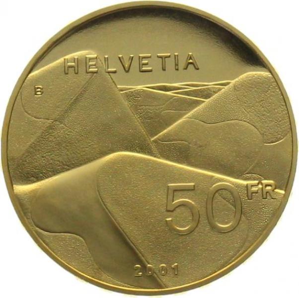 50 Franken 2001 Heidi