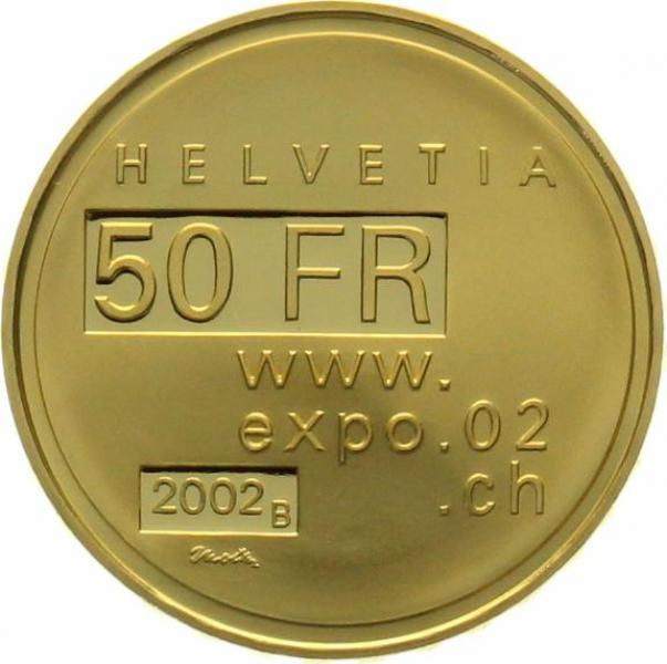 50 Franken 2002 Expo 02
