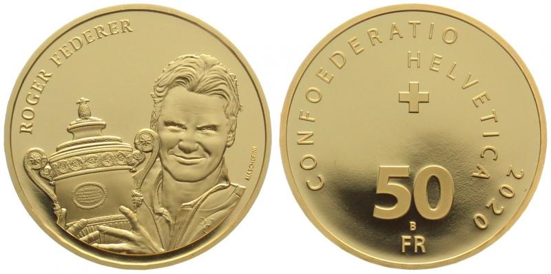 50 Franken 2020 Roger Federer