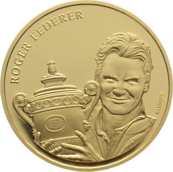 50 Franken 2020 Roger Federer - Künstlersignatur